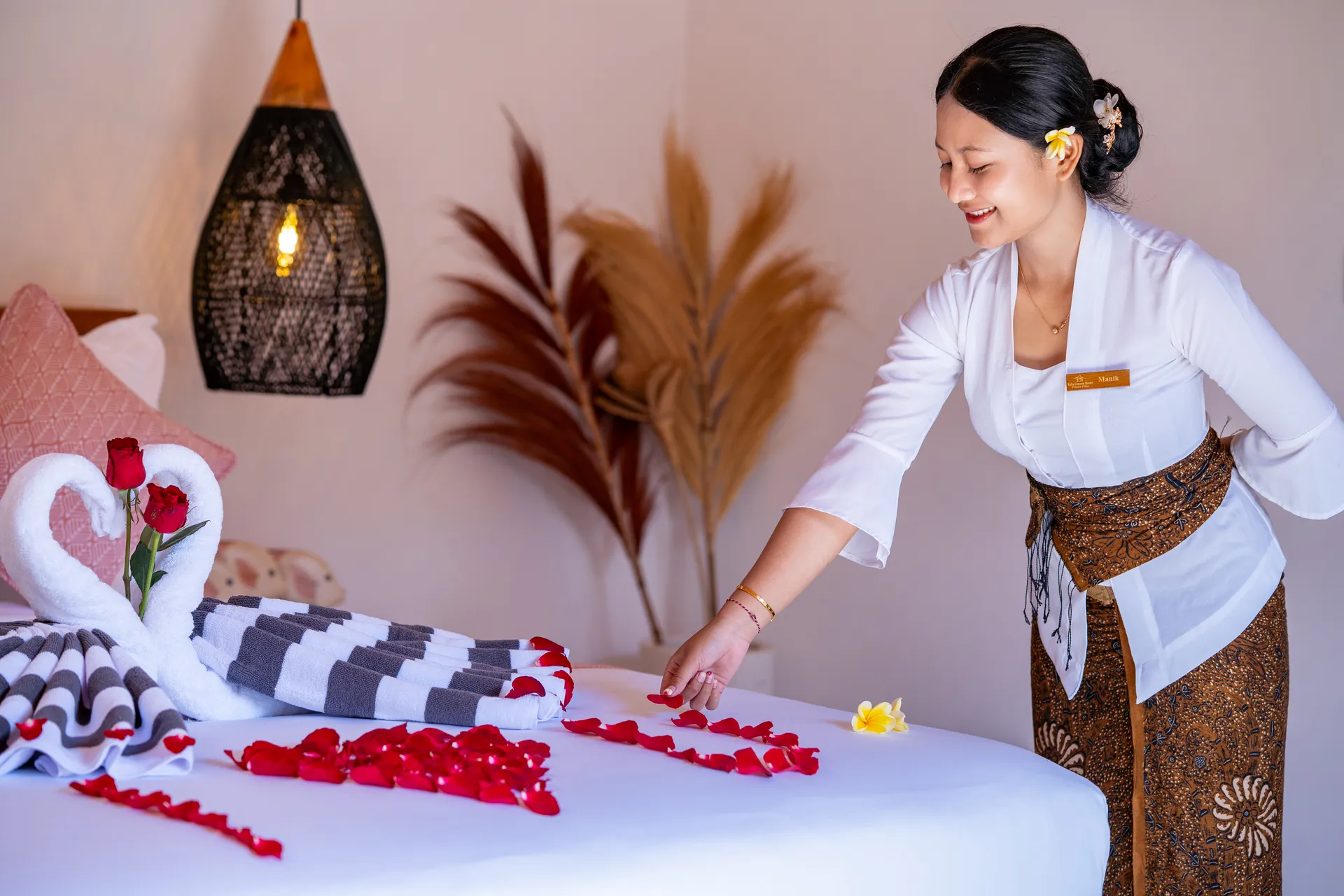Honeymoon setup for couples